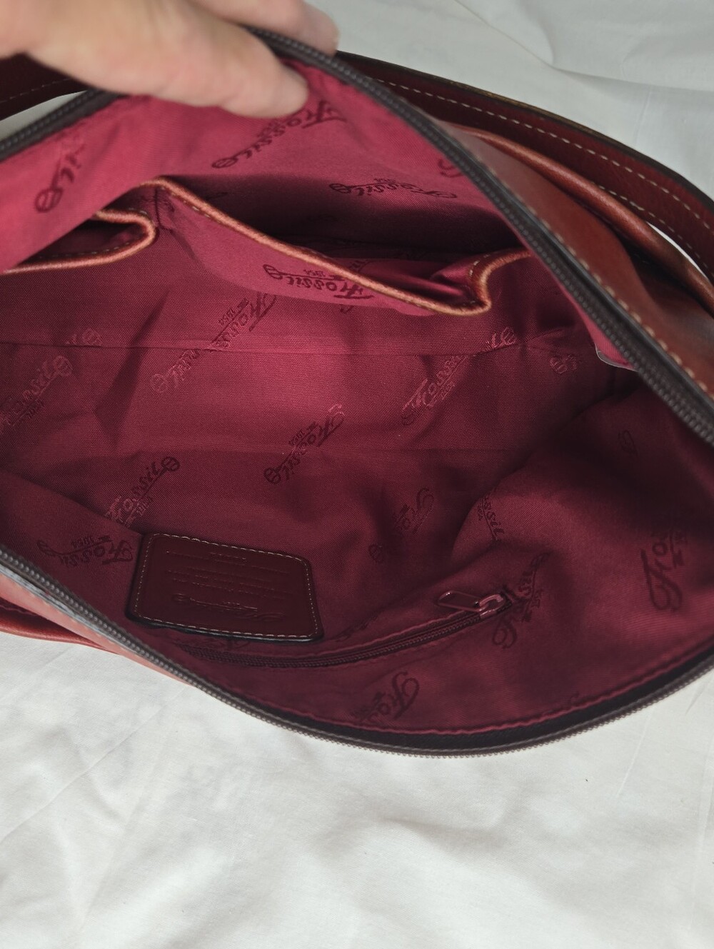Fossil Leather Emily Shoulder Bag - Picture 9 of 16